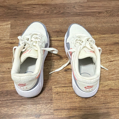 Nike Air Max SC Low Top Lace-Up Mesh Sneakers women White/Gray/Pink 7 CW4554-114