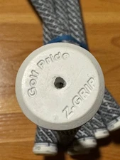 Golf Pride Z-Grip Full Cord, Standard - Black/White