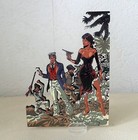 Silhouette Corto Maltese Island 14 cm En Bois
