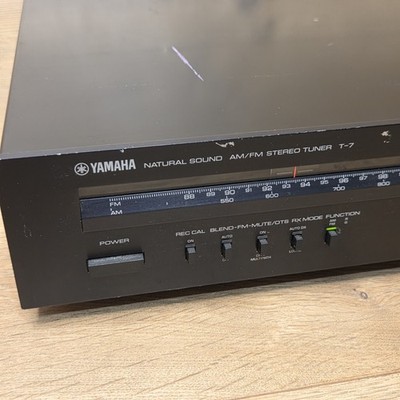 Yamaha T-7 Natural Sound AM/FM Stereo Tuner Tested | eBay