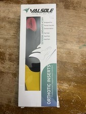 VALSOLE Heavy Duty Arch Support Pain Relief Orthotics Plantar Fasciitis New