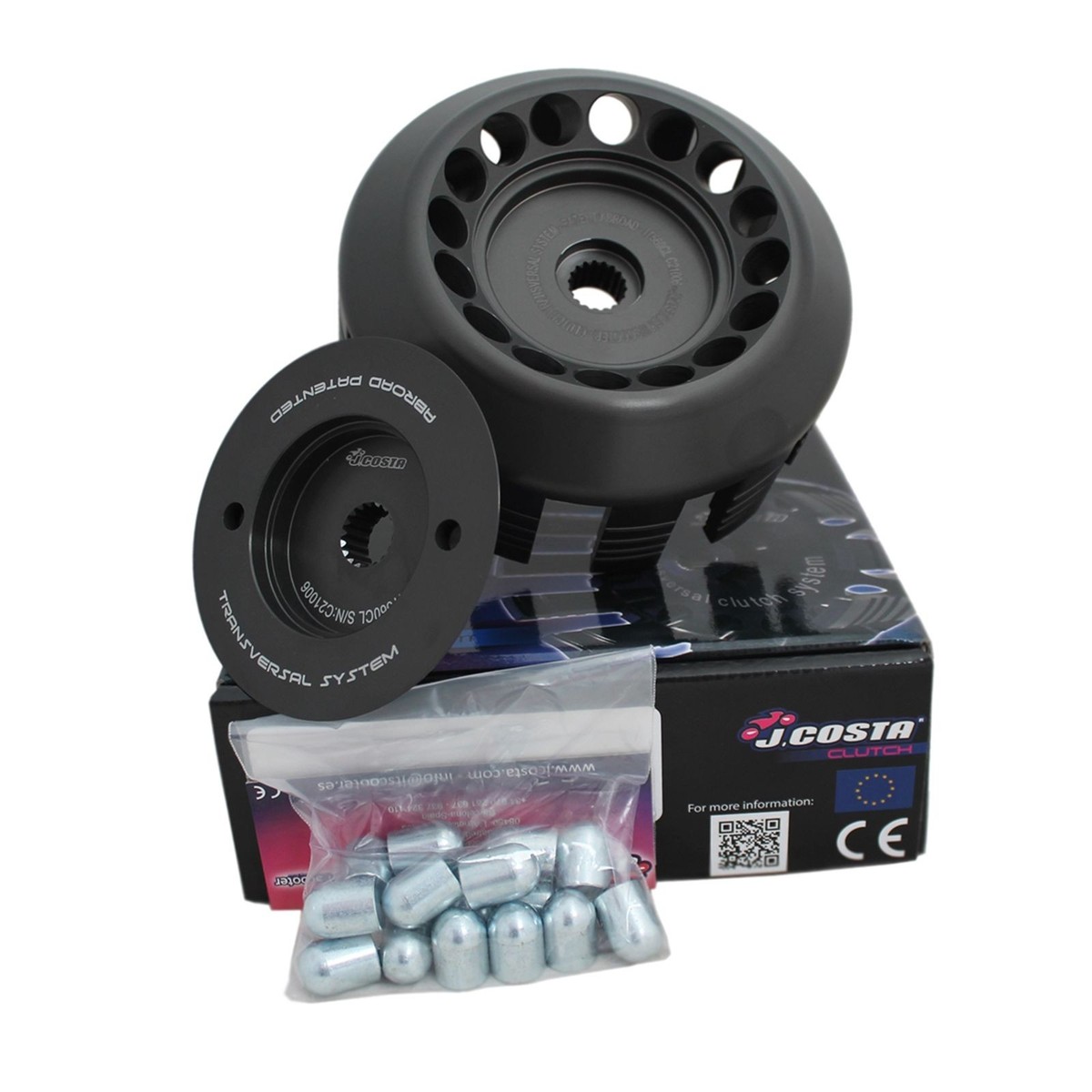 MF2559 Frizione JCosta Clutch Trasversal Yamaha TMax 530 560 mod