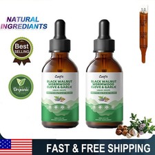1/2x Parasite Cleanse Tincture/Extract-Wormwood, Black Walnut Hull, Clove 2oz