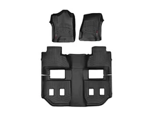 WeatherTech FloorLiner for 2015-2020 Chevrolet Suburban - Full Set, Black