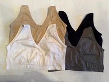 4 Nursing Maternity Bras XXL Pullover Seamless Wireless Breastfeeding 40B-48DD
