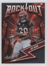 2023 Panini Absolute Rock Out Joe Mixon #18 00gy