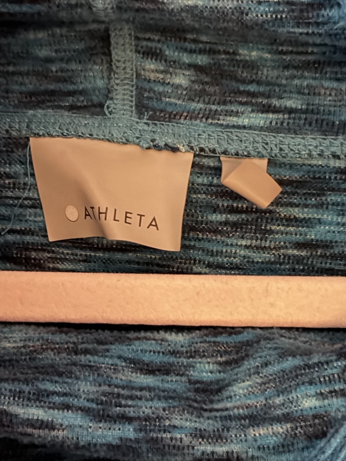 Athleta Tranquility Spaced Dye Pullover Cowl Neck… - image 4