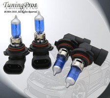 2 Pair White 12v 55w 9006 Low Beam 4pcs Xenon Gas Hid 5000k Light Bulbs