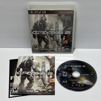 Crysis 2 (Sony PlayStation 3, 2011) PS3 CIB Complete w/ Manual, Tested