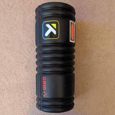NEW Trigger Point GRID X Extra Firm Foam Roller Black 5.5''x 13'' Massage Therapy 