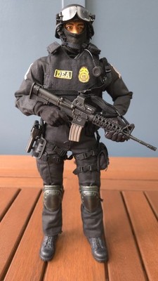 1/6 Retro DEA Clandestine Lab Enforcement Team member kitbash figure