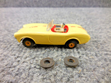 Vintage Aurora Thunder Jet 500 HO Scale Slot Car AC Cobra Tan