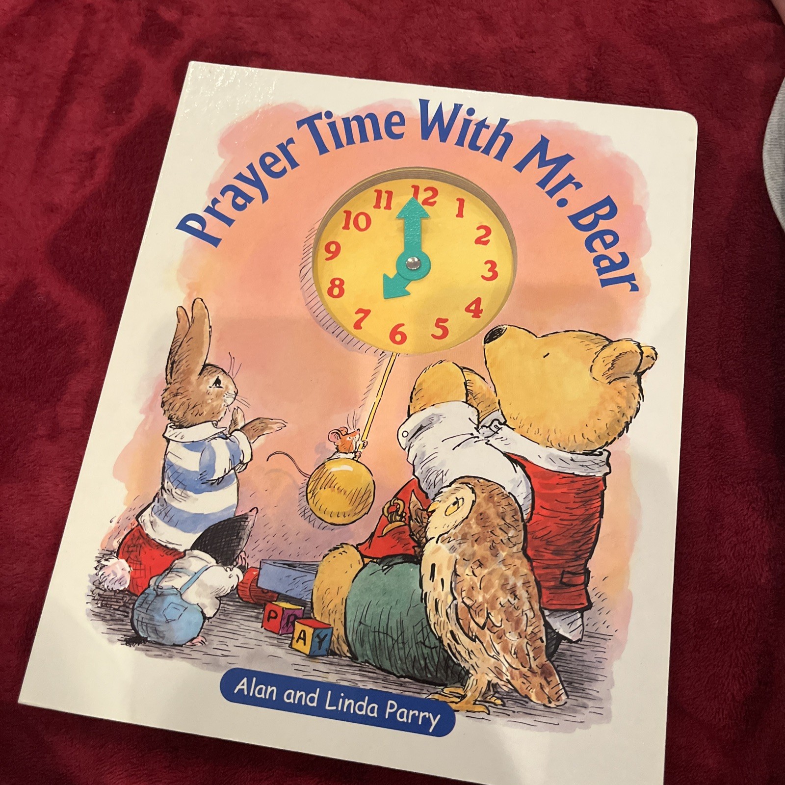 Prayer Time with Mr. Bear by Linda Parry (2006, Children's Board Books)