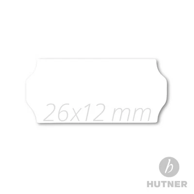 HUTNER 15.000 Preisauszeichner Preis Etiketten 26x12 weiß