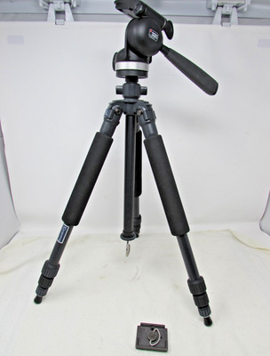 Giottos GB1140 Professional Aluminum Tripod with a Manfrotto 390RC2 Head Italy