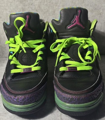 Air Jordan Son of Mars Low Bel-Air 580603-019 Men s Size 9 Black Purple 2013