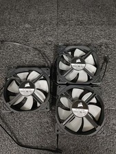 Lote de 3 ventiladores sin escobillas Corsar 31-004754 12v DC 0.219A 4 pines