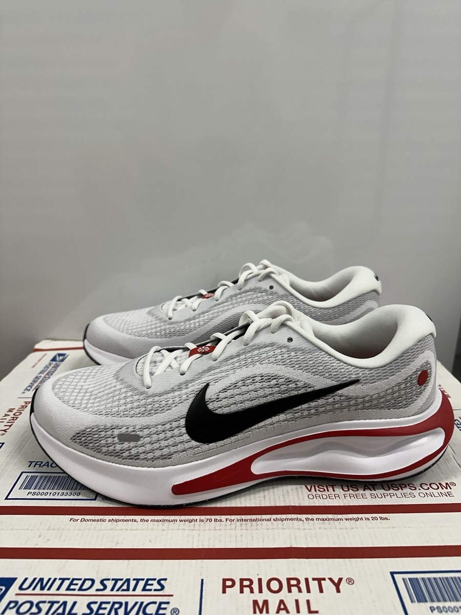Nike Journey Run 'White Fire Red' FN0228 103 Size 10.5 | eBay