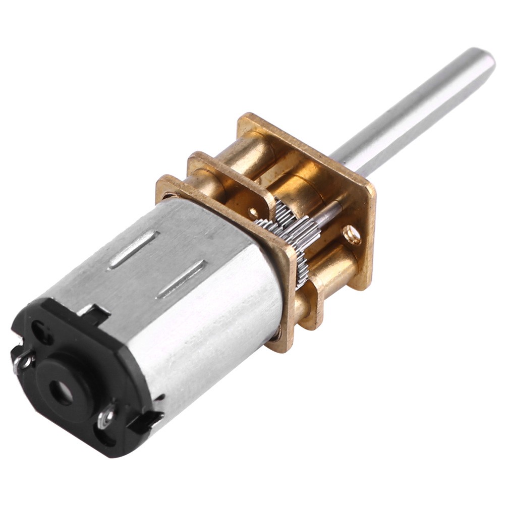 DC Gear Motor High Torque Reduction For Robotics Projects Metal