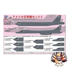 NEUF Pit Road 1/700 Skywave Series US Air Force Aircraft Set 5 Plastic Model S79