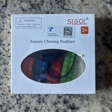 Kids' Sensory Chew Necklace Set for Anxiety Relief and Sensory Stimulation