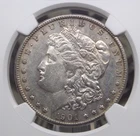 1901 "S" Morgan SILVER Dollar $1 NGC AU53 #009 About Uncirculated ECC&C, Inc.