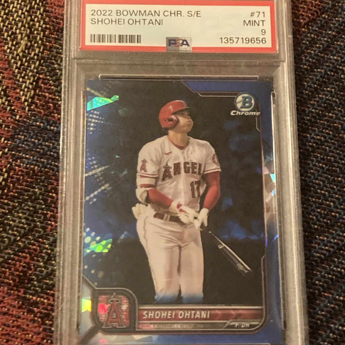 【PSA9鑑定品】大谷翔平2022 Bowman Chrome Sapphire PSA9鑑定品】大谷翔平2022 Bowman Chrome Sapphire PSA 10 SHOHEI