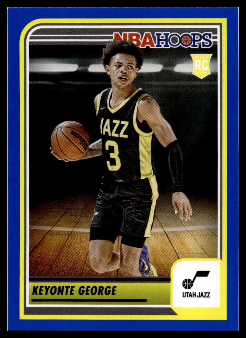 2023-24 Hoops #271 Keyonte George Blue