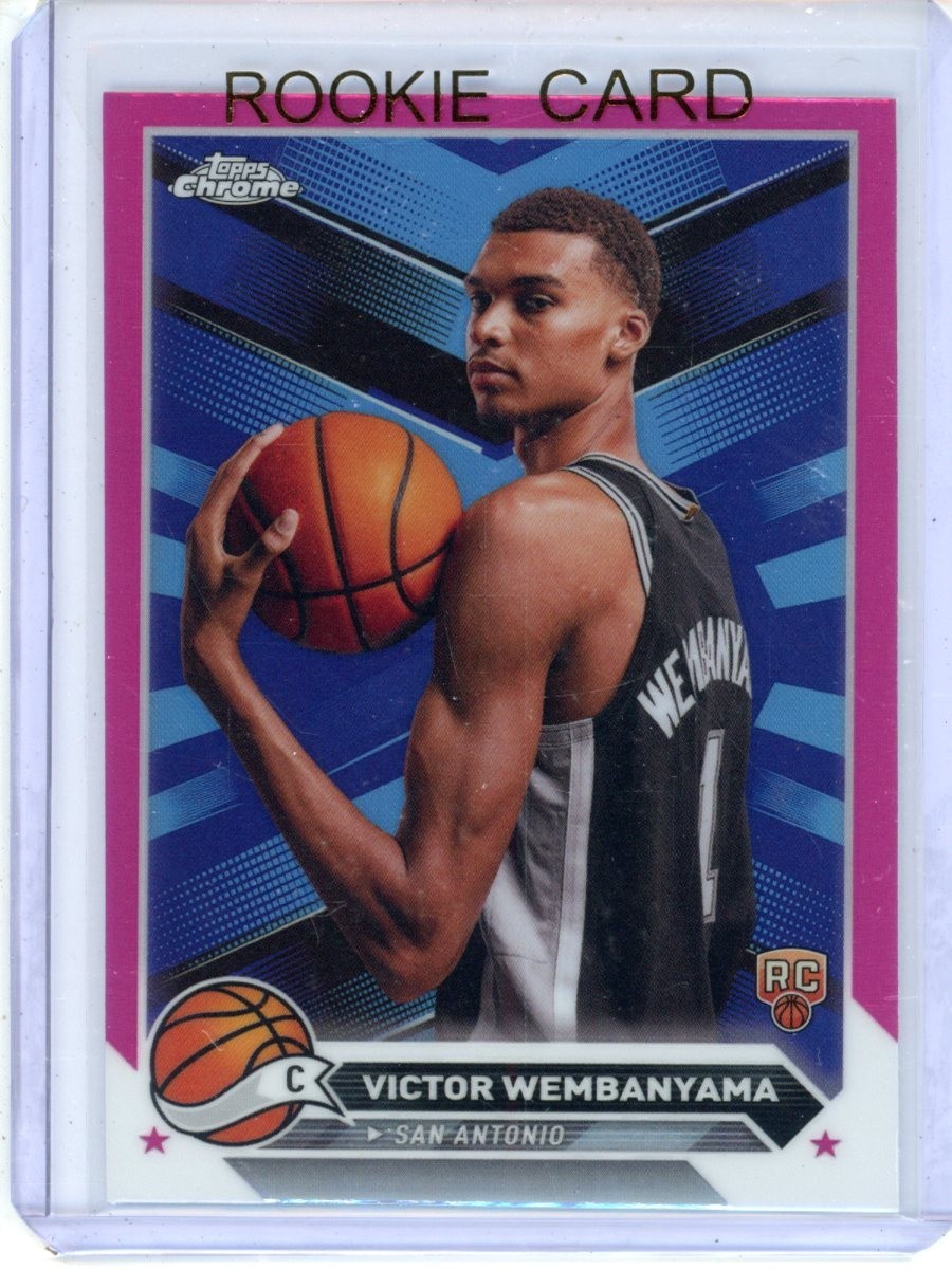 2023-24 Topps Chrome - Victor Wembanyama #1 Pink Refractor (RC) INVEST!!