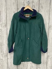 Ladies Wool Alpaca Cashmere Jacket Green Vintage Avoca Made In Ireland Size Med