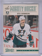2012-13 Classics Signatures #51 Stu Grimson - HKY
