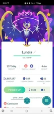 Pokemon Lunala (Legendary Fusion Rare) GO