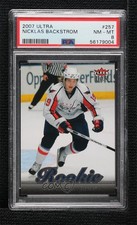 2007-08 Fleer Ultra Rookie Nicklas Backstrom #257 PSA 8 Rookie RC
