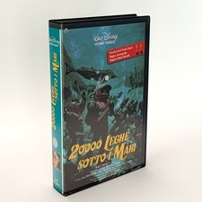 VHS 20000 Leghe Sotto i Mari 1982 WALT DISNEY Videocassetta Vintage Film