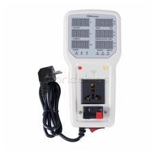 Handheld Power Meter LED Energy Saving Lamps Tester Socket Analyzer AC75-265V #p