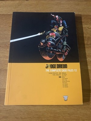 Judge Dredd The Complete Case Files Vol 12 (2000 AD) TPB Wagner Grant #571-618