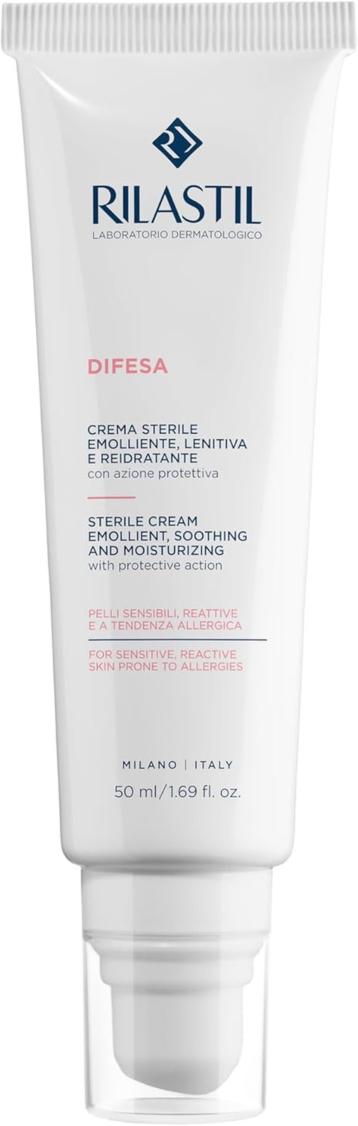 Crema Rilastil Difesa Sterile 50ml | Lenitiva per Viso e Occhi