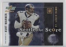 2001 Select Settle the Score 426/550 Kurt Warner Steve McNair #SS-1 HOF 3f2