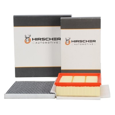HIRSCHER Innenraum + Luftfilter für OPEL CORSA D E 1.0 1.4 1.6 1.3/1.7 CDTI
