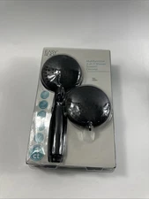 NEW Easy Home Multifunction 2 in 1 Shower Head System, Black Chrome