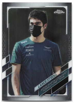 Lance Stroll 2021 Topps Chrome Formula 1 24 NM