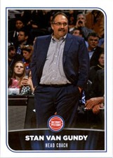2017-18 Panini Stickers #85 Stan Van Gundy CO - BSK