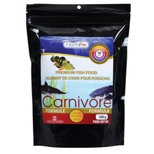 NorthFin Carnivore Formula 10 mm pellets 500 g dieta premium de alimentos para peces grandes