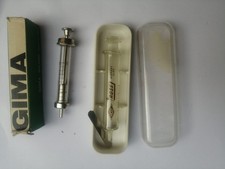 Lotto siringhe mediche in vetro vintage