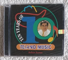 RUBEN RAMOS - 10 Ten Years of Tejano Music (1997 Sony) CD - NEW
