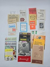 Keystone Weston Curtis Argus GE Kodak Projector Operators Manual 24 Book Lot