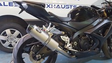 Suzuki GSXR1000 K7-8 60mm  Titanium oval carbon out RL Performance Exhaust