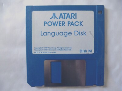 64990 Language Disk - Atari ST (1989) Power Pack Disk M
