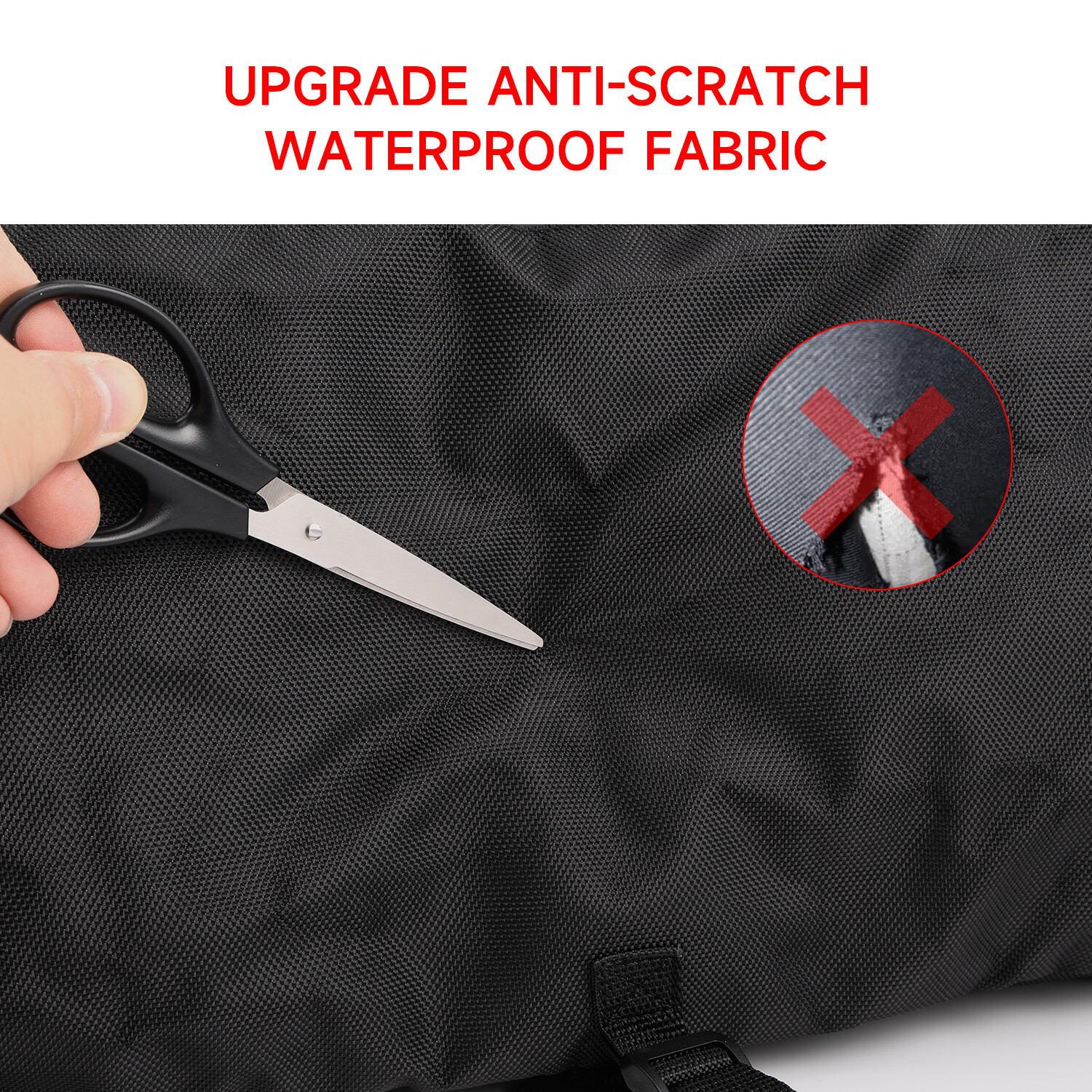 ATV Rear Seat Bag Padded Bottom Support Storage Bag Rack For Honda Sportsman 450