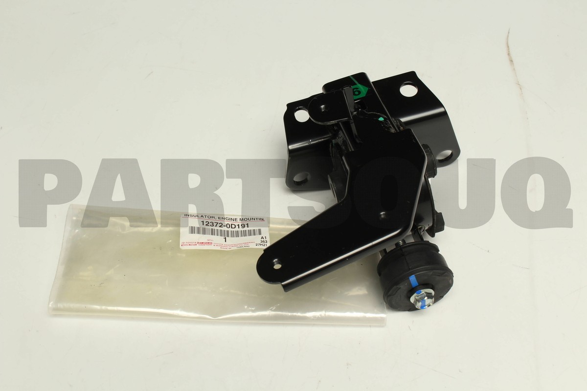 123720D191 Genuine Toyota INSULATOR, ENGINE MOUNTING, LH(FOR